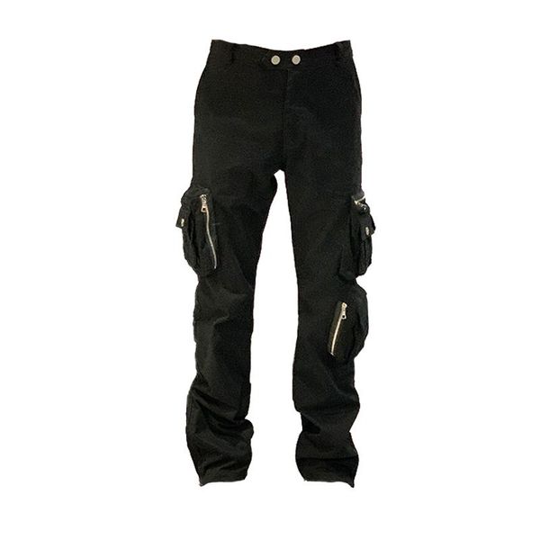 men's pants 2021 men clothing fashion hairstylist versatile functional pocket micro trumpet overalls plus size costumes 27-46, Black
men's pants 2021 men clothing fashion hairstylist versatile functional pocket micro trumpet overalls plus size costumes 27-46, Black