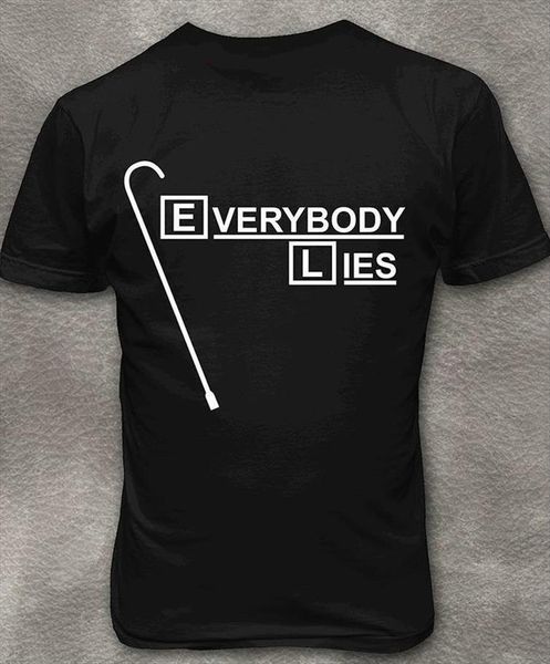 everybody lies letters print women t shirt cotton casual funny tee hipster drop ship z 432, White
everybody lies letters print women t shirt cotton casual funny tee hipster drop ship z 432, White