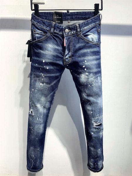 2021 new arrivals d2 mens luxury designer denim jeans holes trousers dsquare biker pants men's clothing 9810, Blue
2021 new arrivals d2 mens luxury designer denim jeans holes trousers dsquare biker pants men's clothing 9810, Blue