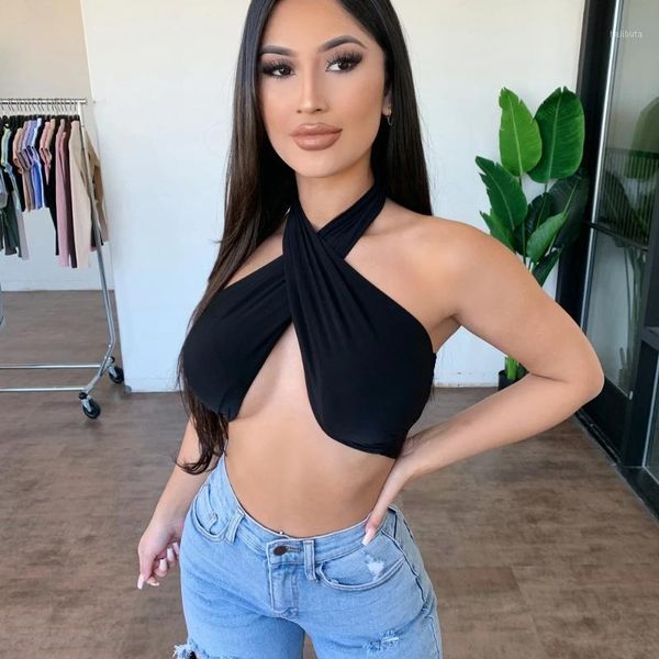 women's tanks & camis women summer tank solid color cross halter neck backless bow knot tied close-fitting crop for girls, White
women's tanks & camis women summer tank solid color cross halter neck backless bow knot tied close-fitting crop for girls, White