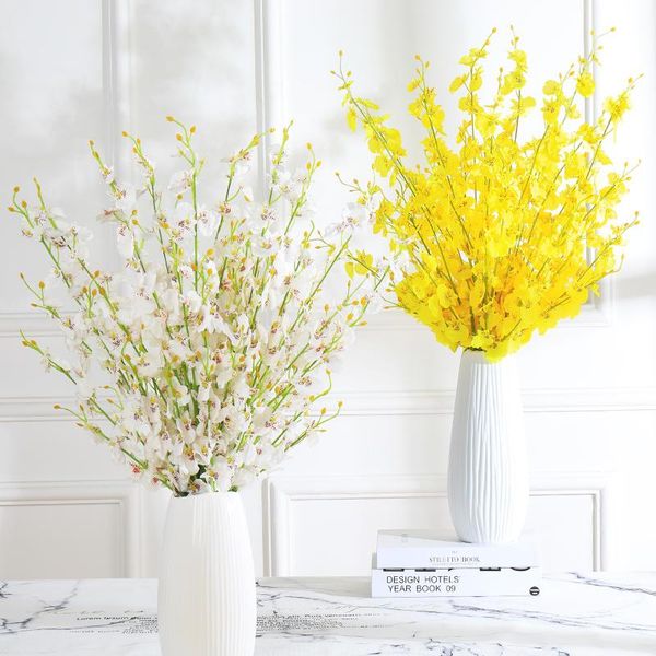 decorative flowers & wreaths artificial flower dancing orchid imitation bouquet plastic arrangement fake interior decoration floral
decorative flowers & wreaths artificial flower dancing orchid imitation bouquet plastic arrangement fake interior decoration floral