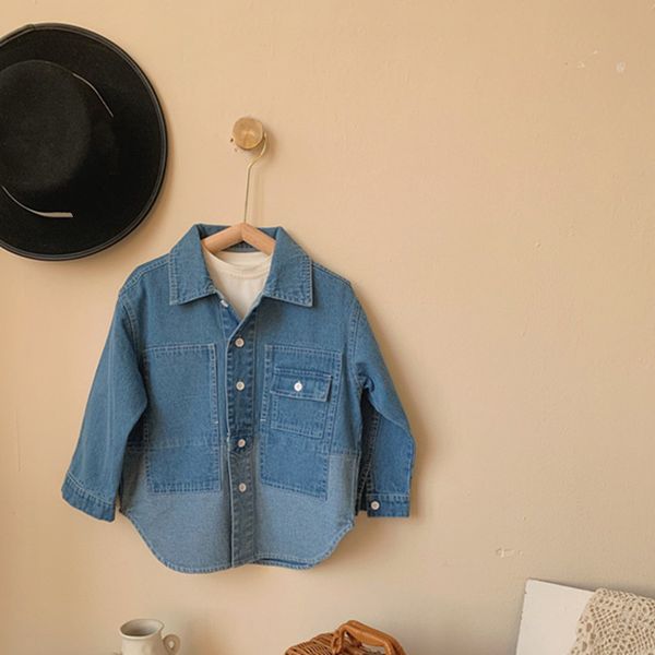 2021 new spring kids denim shirts korean style loose baby children casual coats, Camo
2021 new spring kids denim shirts korean style loose baby children casual coats, Camo