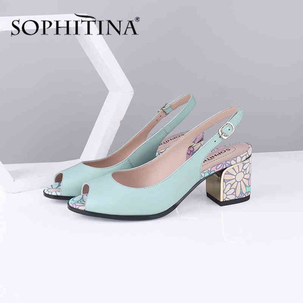 sophitina fashion women's sandals peep toe slingbacks flower print sheepskin back strap shoes elegant sandals c587 210513, Black
sophitina fashion women's sandals peep toe slingbacks flower print sheepskin back strap shoes elegant sandals c587 210513, Black
