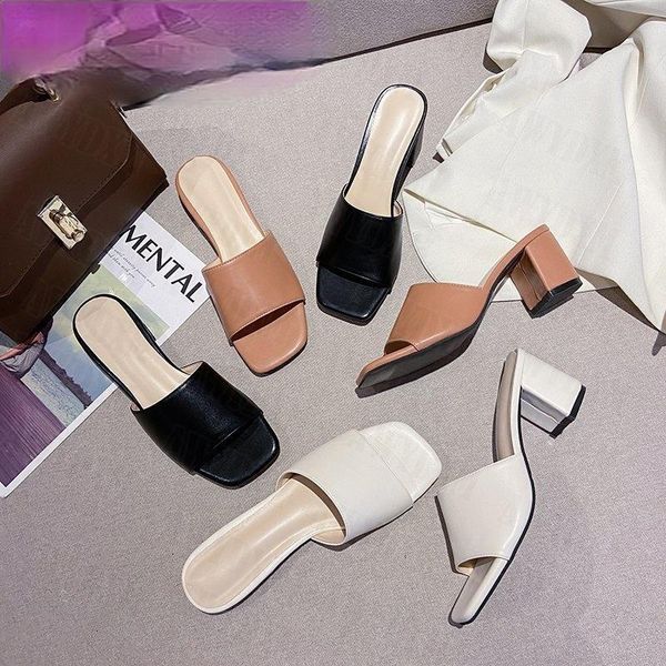 slippers 2021 chaotic women shoes sandal summer fashion high heels design open toe square root herringbone dress beach, Black
slippers 2021 chaotic women shoes sandal summer fashion high heels design open toe square root herringbone dress beach, Black