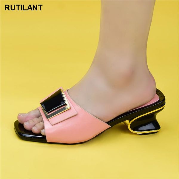 dress shoes leather sandals women shoe high heel fashion casual selling italian style slingbacks african woman slippers, Black
dress shoes leather sandals women shoe high heel fashion casual selling italian style slingbacks african woman slippers, Black