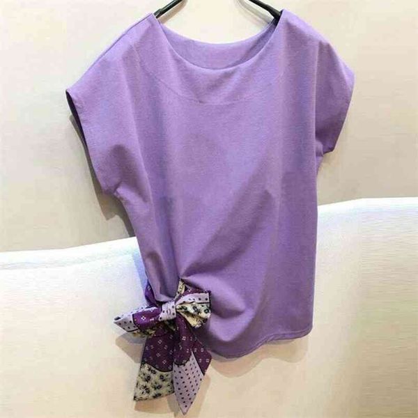 summer women's short-sleeved t-shirt bow tie straps t students loose solid color tees female o-neck gd388 210506, White
summer women's short-sleeved t-shirt bow tie straps t students loose solid color tees female o-neck gd388 210506, White