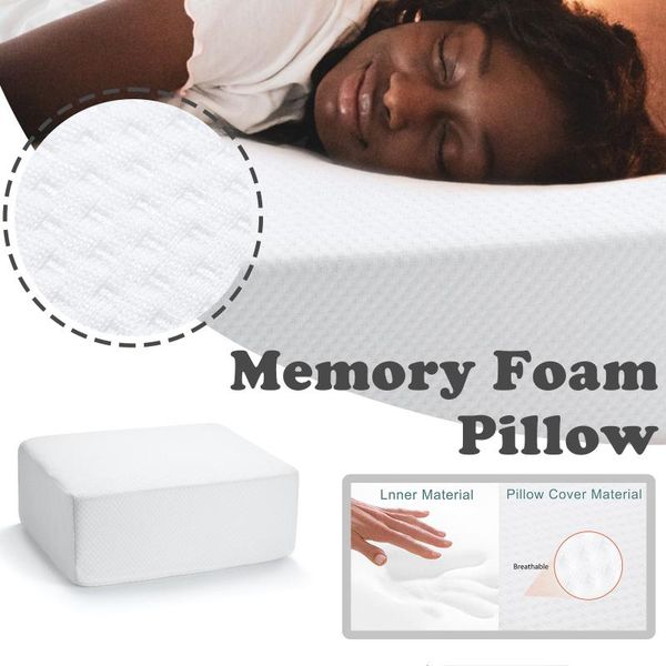 pillow white memory for neck pain & protection slow rebound foam health care cervical support
pillow white memory for neck pain & protection slow rebound foam health care cervical support
