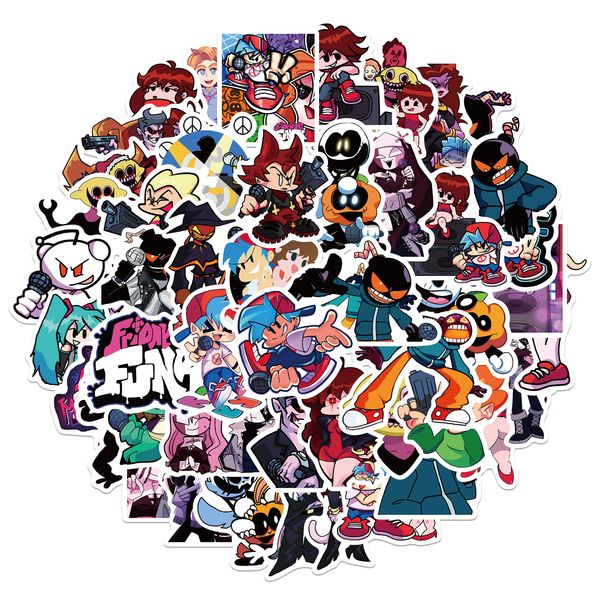 50 pcs mixed graffiti skateboard stickers friday game for car lapfridge helmet pad bicycle bike motorcycle ps4 book guitar pvc decal
50 pcs mixed graffiti skateboard stickers friday game for car lapfridge helmet pad bicycle bike motorcycle ps4 book guitar pvc decal