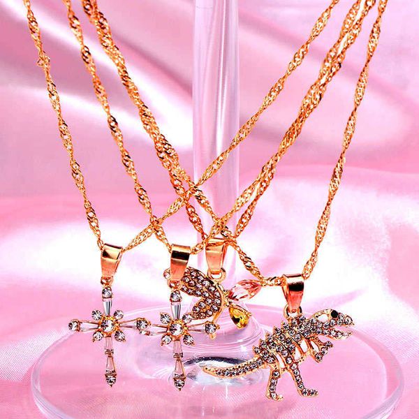 designer necklace fashion classic cross pendant for women gold color mini crystal dinosaur jewelry friendship gift, Silver
designer necklace fashion classic cross pendant for women gold color mini crystal dinosaur jewelry friendship gift, Silver