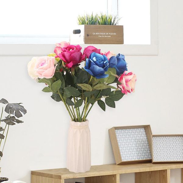 decorative flowers & wreaths 2pcs 52cm real touch artificial velvet roses flower bouquet home garden bedroom living room wedding party decor
decorative flowers & wreaths 2pcs 52cm real touch artificial velvet roses flower bouquet home garden bedroom living room wedding party decor