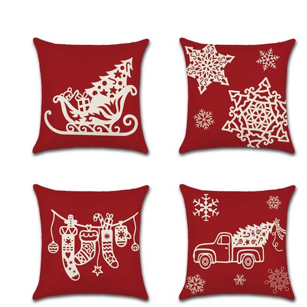 cushion/decorative pillow christmas day linen cushion cover decorative sled car snowflake tree pillowcase 45*45cm
cushion/decorative pillow christmas day linen cushion cover decorative sled car snowflake tree pillowcase 45*45cm