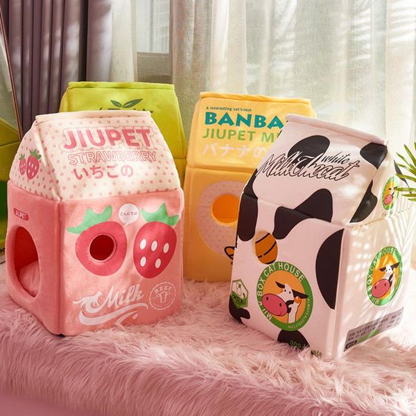 four seasons universal enclosed house strawberry milk banana cat bed removable and washable pet supplies beds & furniture
four seasons universal enclosed house strawberry milk banana cat bed removable and washable pet supplies beds & furniture