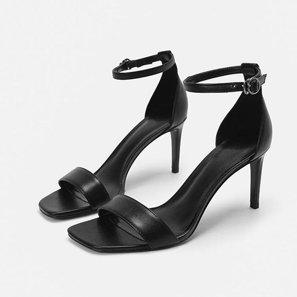 dress shoes 2021 england fashion color contrast high heel peep toe stiletto party sandals women woman, Black
dress shoes 2021 england fashion color contrast high heel peep toe stiletto party sandals women woman, Black