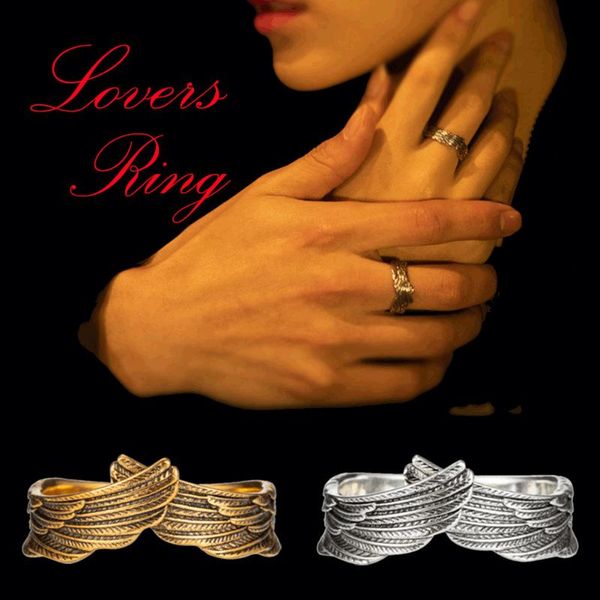 wedding rings punk style wing open ring hip-hop rock women men couple adjustable gothic angel wing@88, Slivery;golden
wedding rings punk style wing open ring hip-hop rock women men couple adjustable gothic angel wing@88, Slivery;golden