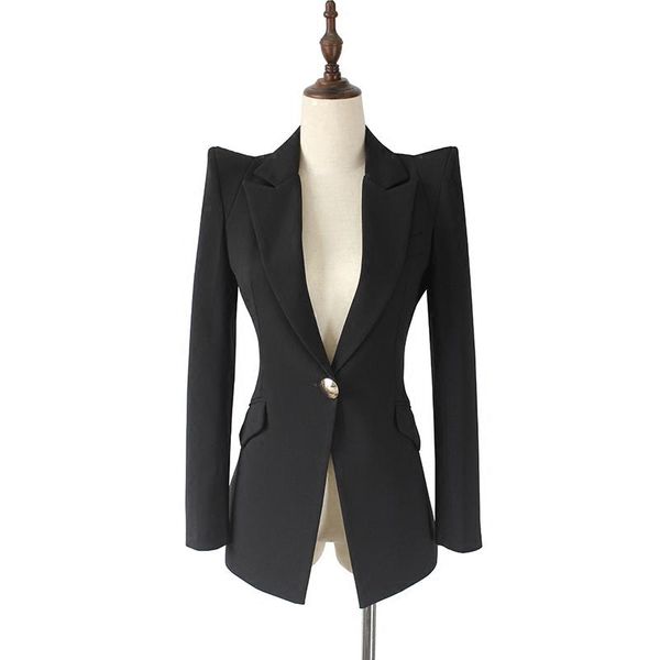 women's suits & blazers black fashion korean style women suit office womens blazer, White;black
women's suits & blazers black fashion korean style women suit office womens blazer, White;black
