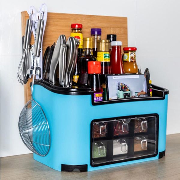 storage bottles & jars home double layer seasoning box kitchen shelf tool rack multifunction chopping block holder organizer
storage bottles & jars home double layer seasoning box kitchen shelf tool rack multifunction chopping block holder organizer