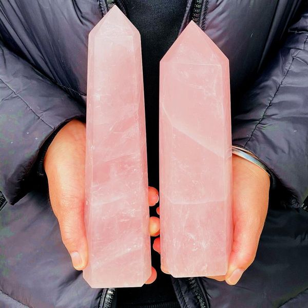 super 1-1.5kg natural crystal healing stone rose quartz wand obelisk decor specimen decorative objects & figurines
super 1-1.5kg natural crystal healing stone rose quartz wand obelisk decor specimen decorative objects & figurines