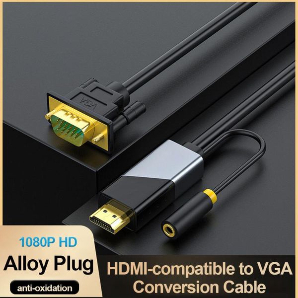 for pc laptv monitor projector -compatible to vga adapter cable with 3.5mm audio output interface 1080p fhd video cables & connector con
for pc laptv monitor projector -compatible to vga adapter cable with 3.5mm audio output interface 1080p fhd video cables & connector con