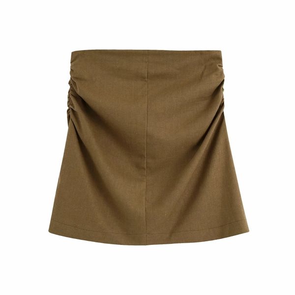 vintage office laydies tailored skirts autumn linen women mini female concise girls straight skirt 210430, Black
vintage office laydies tailored skirts autumn linen women mini female concise girls straight skirt 210430, Black