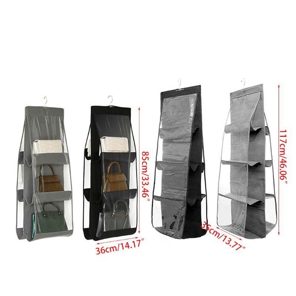 storage bags 875a 6/8 pocket folding hanging organizer bag wardrobe transparent for b
storage bags 875a 6/8 pocket folding hanging organizer bag wardrobe transparent for b