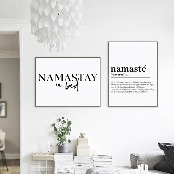 paintings abstract wall art picture black and white canvas painting namaste definition yoga artwork posters prints for living room
paintings abstract wall art picture black and white canvas painting namaste definition yoga artwork posters prints for living room