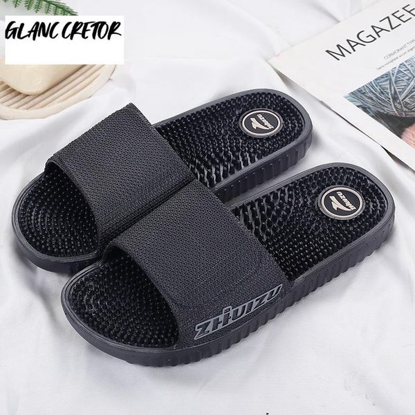 slippers 2021 men's flat indoor massage men home non-slip zapatos hombre beach flip flops slides, Black
slippers 2021 men's flat indoor massage men home non-slip zapatos hombre beach flip flops slides, Black