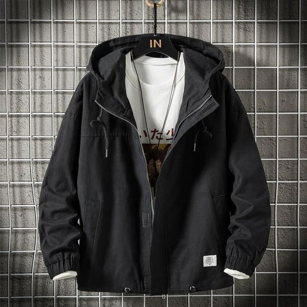men's jackets casual england style 2021 spring autumn cargo black jacket brand clothes plus oversize m-5xl with hoodies, Black;brown
men's jackets casual england style 2021 spring autumn cargo black jacket brand clothes plus oversize m-5xl with hoodies, Black;brown