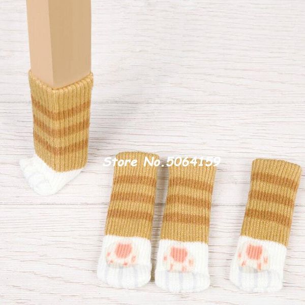 chair covers 4pcs/set floor protection foot pad leg furniture wool knitting cover cat pads protector socks table
chair covers 4pcs/set floor protection foot pad leg furniture wool knitting cover cat pads protector socks table