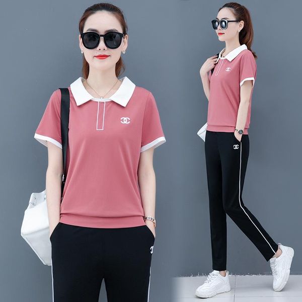 summer casual 2 piece set thin section fashion korean version loose short sleeve women two red blue clothes dress, White
summer casual 2 piece set thin section fashion korean version loose short sleeve women two red blue clothes dress, White
