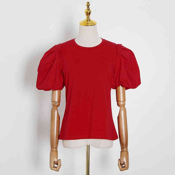 t shirt minimalist white shirt for women o neck lantern sleeve solid t shirts female fashion clothing stylish summer
t shirt minimalist white shirt for women o neck lantern sleeve solid t shirts female fashion clothing stylish summer