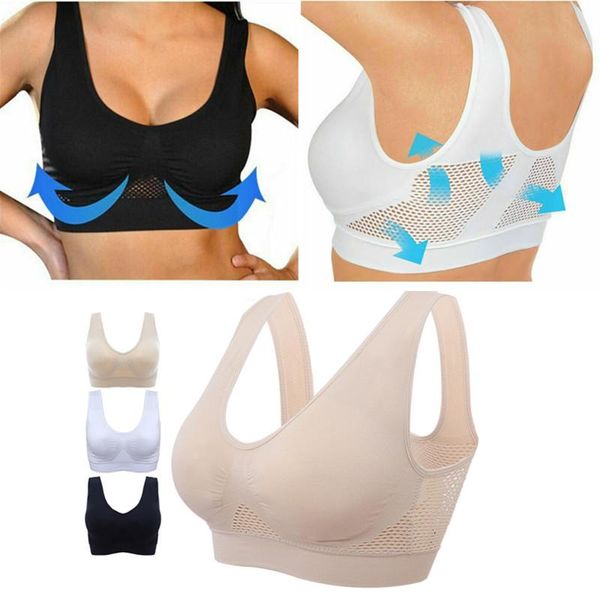 gym clothing breathable air permeable summer sport yoga wireless bra fitness athletic running underwear workout vest tank, White;black
gym clothing breathable air permeable summer sport yoga wireless bra fitness athletic running underwear workout vest tank, White;black