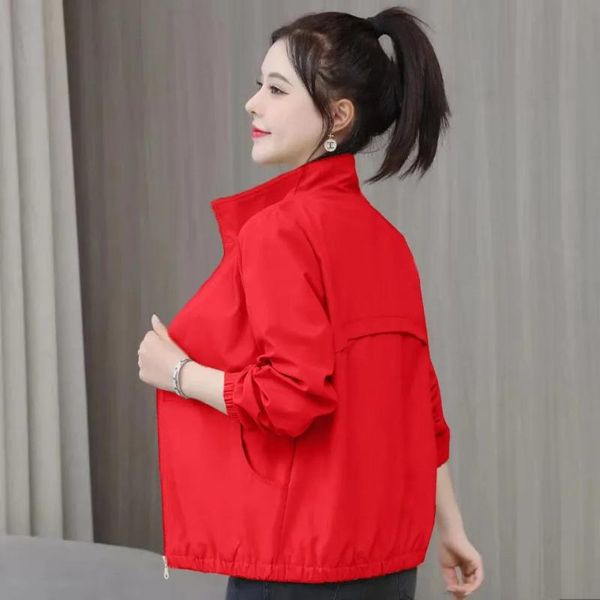 women's jackets jacket 2021 spring autumn double layer all-match casual short windbreaker female basic outerwear a510, Black;brown
women's jackets jacket 2021 spring autumn double layer all-match casual short windbreaker female basic outerwear a510, Black;brown