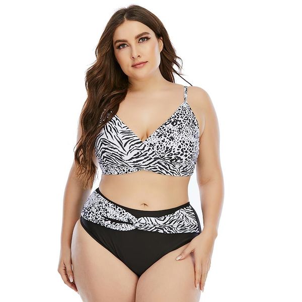 women's swimwear large size high waist women swimsuit plus 4xl fat for woman split body bikini two sets, White;black
women's swimwear large size high waist women swimsuit plus 4xl fat for woman split body bikini two sets, White;black