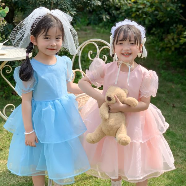 girls cute puffy dress summer princess kids es for girls baby girl clothing 210515, Red;yellow
girls cute puffy dress summer princess kids es for girls baby girl clothing 210515, Red;yellow