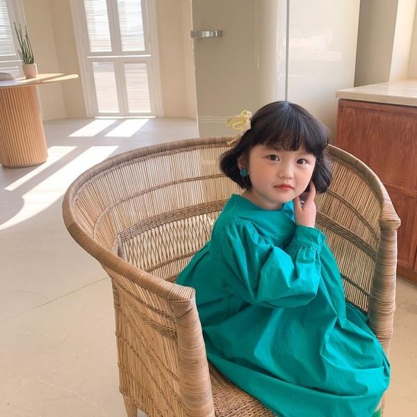 girl's dresses autumn korean style girls dress clothing fashion dot round neck long solid color cotton kids princess sweet cute, Red;yellow
girl's dresses autumn korean style girls dress clothing fashion dot round neck long solid color cotton kids princess sweet cute, Red;yellow