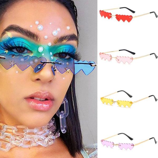 sunglasses personalized ladies small frame one-piece love glasses trend party prom funny oculos sol feminino, White;black
sunglasses personalized ladies small frame one-piece love glasses trend party prom funny oculos sol feminino, White;black