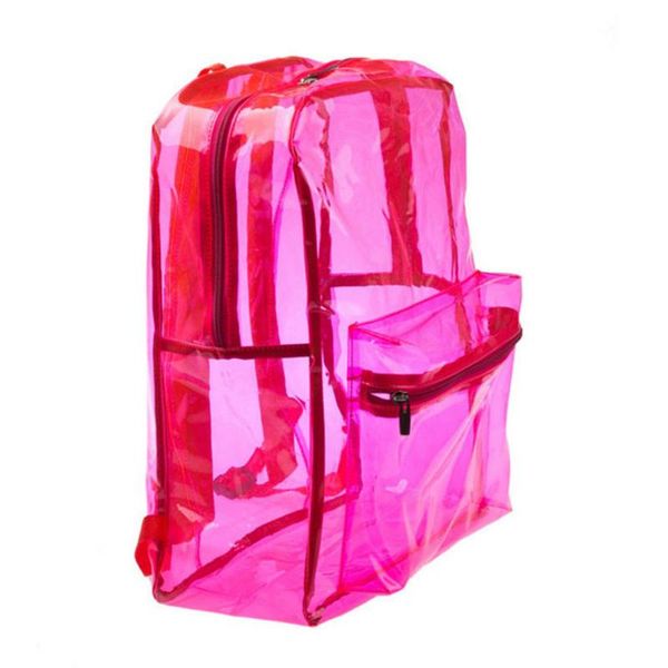 backpack pvc clear student waterproof sports travel bags kids school 
backpack pvc clear student waterproof sports travel bags kids school