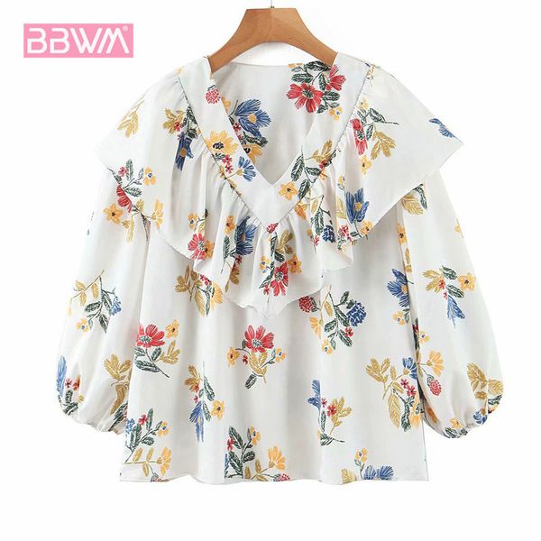 spring laminated loose v-neck cropped sleeve print women's shirt harajuku sweet chic fresh female 210507, White
spring laminated loose v-neck cropped sleeve print women's shirt harajuku sweet chic fresh female 210507, White