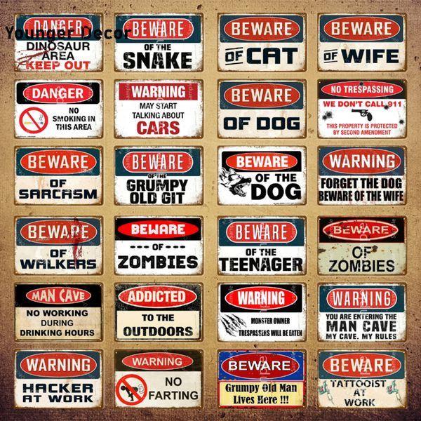 beware of the dog metal sign vintage tin sign funny warning danger for bar pub club man cave game room wall decor yi-2351
beware of the dog metal sign vintage tin sign funny warning danger for bar pub club man cave game room wall decor yi-2351