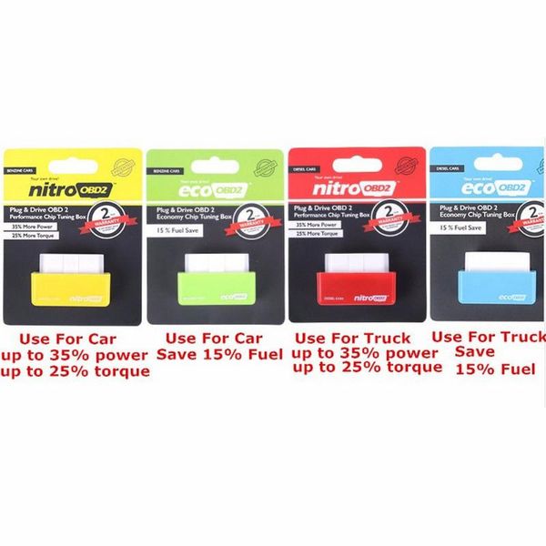 code readers & scan tools obd2 15% fuel saver nitro eco performance chip tuning box more power torque obd 2 ecoobd2 benzine diesel applicabl