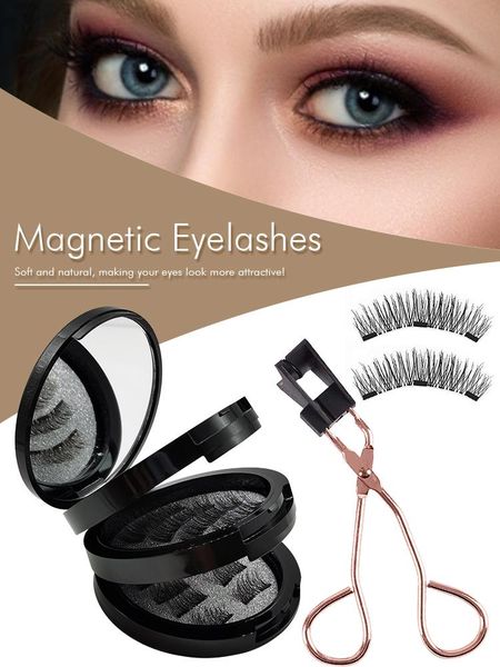 magnetic eyelashes set natural-looking reusable artificial 2 pairs eyelashes,8pcs mini eyelash,curler 2021 false
magnetic eyelashes set natural-looking reusable artificial 2 pairs eyelashes,8pcs mini eyelash,curler 2021 false