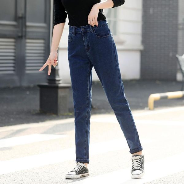 winter women fleece jeans oversize warm pencil pants 2021 simple boutique stretch denim trousers slim fashion women's, Blue
winter women fleece jeans oversize warm pencil pants 2021 simple boutique stretch denim trousers slim fashion women's, Blue