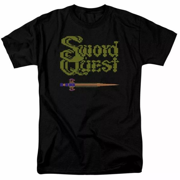 atari 8 bit sword t shirt mens licensed classic video game tee sword quest black, White;black
atari 8 bit sword t shirt mens licensed classic video game tee sword quest black, White;black