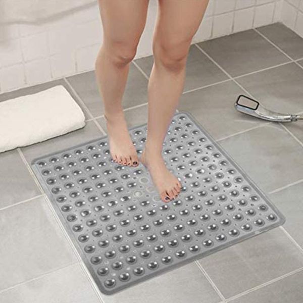 square non-slip bath mat made of transparent and shower antibacterial mats gray clear
square non-slip bath mat made of transparent and shower antibacterial mats gray clear
