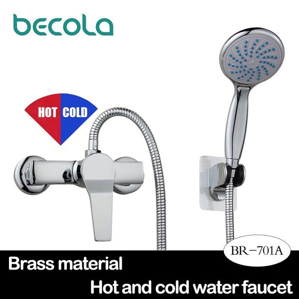 becola chrome brass bathroom shower faucet & hand shower wall mounted single holder single control set bathroom br-701a
becola chrome brass bathroom shower faucet & hand shower wall mounted single holder single control set bathroom br-701a