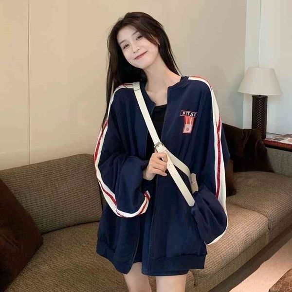 women's wear coat, spring autumn 2021 new korean version, loose exercise, age reduction fashion, long sleeves, salt and sweet coat., Black
women's wear coat, spring autumn 2021 new korean version, loose exercise, age reduction fashion, long sleeves, salt and sweet coat., Black