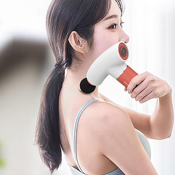 mini electric muscle massage gun deep tissue vibration relief pain relax fitness equipment noise reduction with 3 heads
mini electric muscle massage gun deep tissue vibration relief pain relax fitness equipment noise reduction with 3 heads