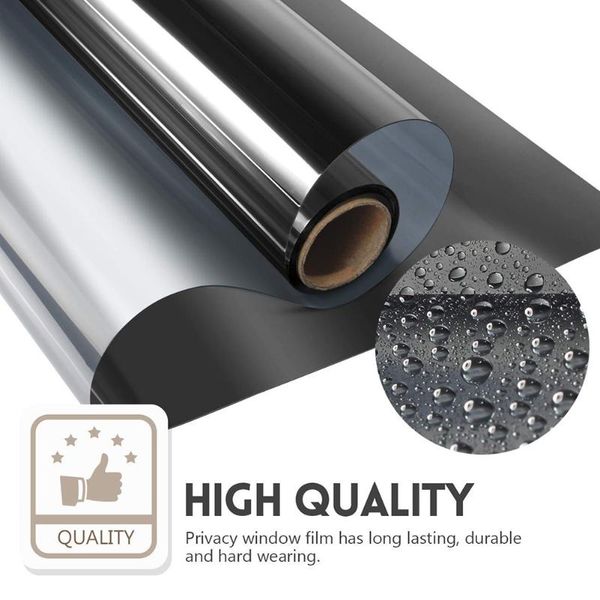100x60cm black sunscreen film self-adhesive one way mirror uv-proof drop daytime private glass sticker window stickers
100x60cm black sunscreen film self-adhesive one way mirror uv-proof drop daytime private glass sticker window stickers