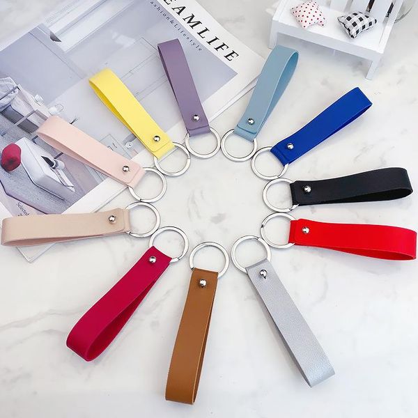keychains leather keychain support customized handmade keyring business car key anti-lost rope pendant jewelry trinket, Silver
keychains leather keychain support customized handmade keyring business car key anti-lost rope pendant jewelry trinket, Silver