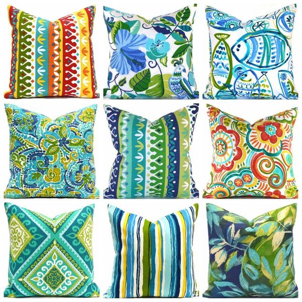 cushion/decorative pillow cushion cover 45x45cm green plant flower fish blue stripe geometric pattern pillowcase home decor for living room
cushion/decorative pillow cushion cover 45x45cm green plant flower fish blue stripe geometric pattern pillowcase home decor for living room